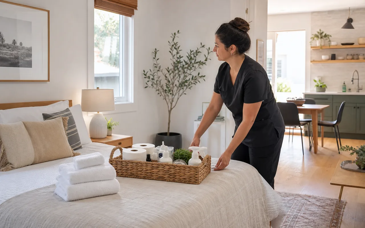 Airbnb Turnover Cleaning Checklist for Los Angeles Hosts
